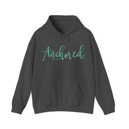 Anchored Hoodie, Anchored Soul Gear, Hebrews 6:19, We have this hope, Unisex Hooded Sweatshirt, Anchor Hoodie, Beach Sweatshirt