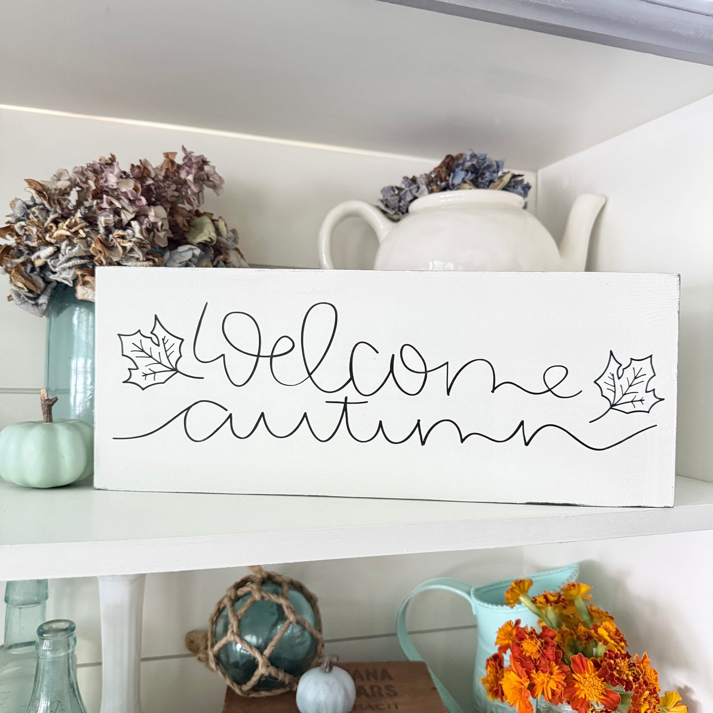 Welcome Autumn sign- LIMITED EDITION