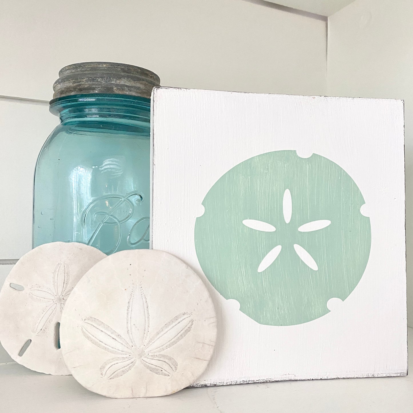 Sand Dollar Sign, 6 x 5.5 in Coastal home decor and inspiration for the beach lover, gifts from Anchoredsouldesigns