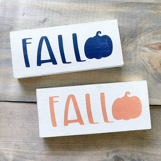 Fall Pumpkin Sign