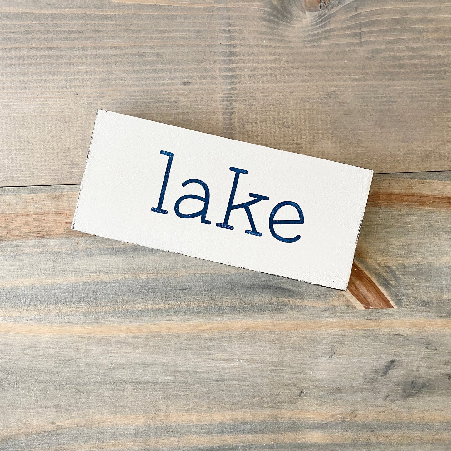 Small Lake Sign Coastal home decor and inspiration for the beach lover, gifts from Anchoredsouldesigns