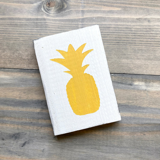 Pineapple Sign Coastal home decor and inspiration for the beach lover, gifts from Anchoredsouldesigns