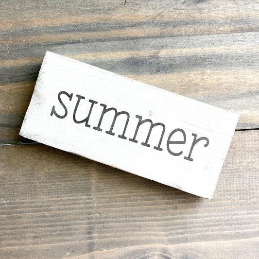 Summer Sign