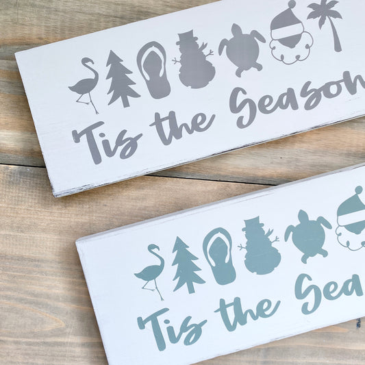 Coastal Christmas Decor, Anchored Soul Designs, Tis the season, beach house holiday decor coastal design, beach Christmas