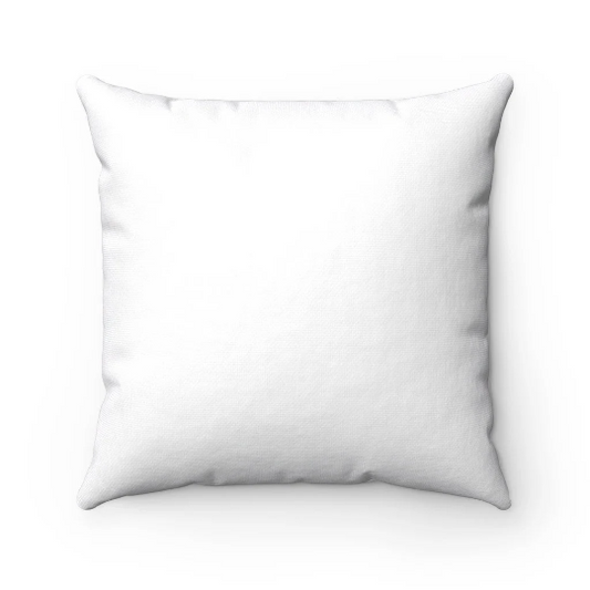 Merry Coastal Christmas Square Throw Pillow