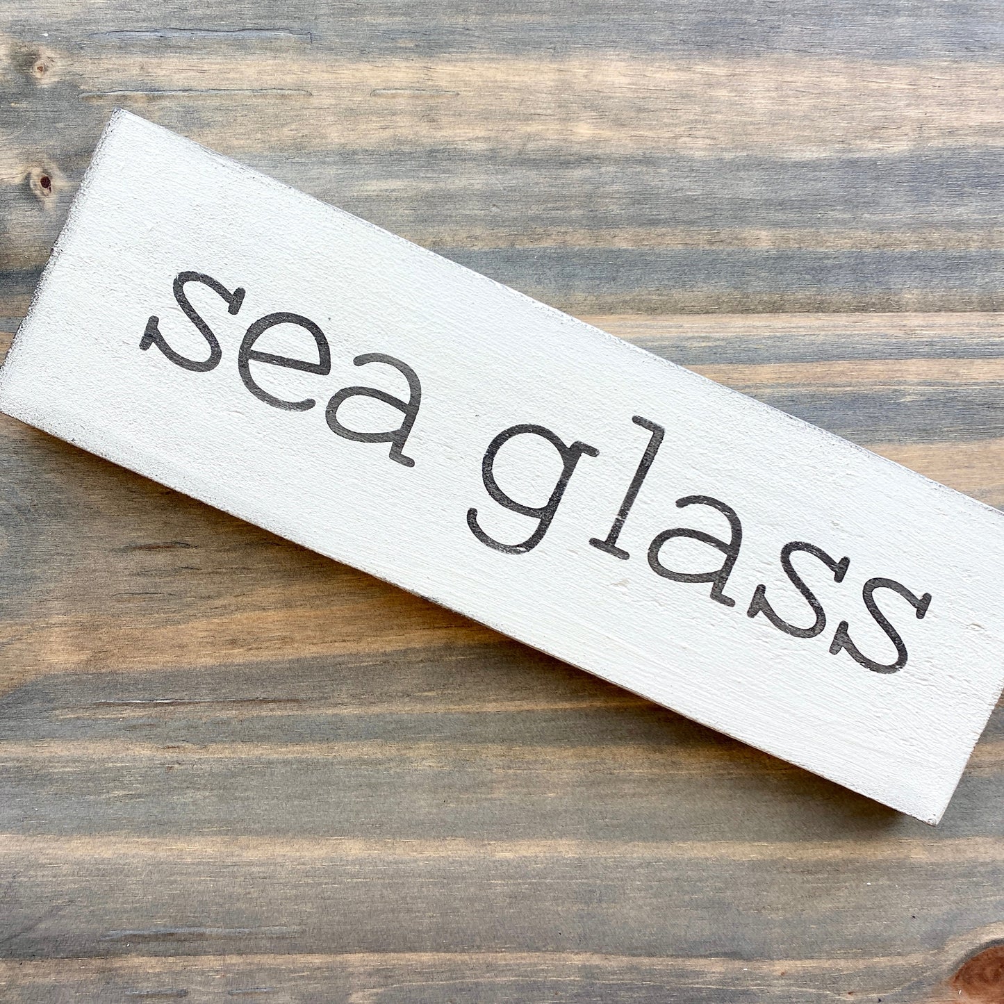 Sea Glass Sign