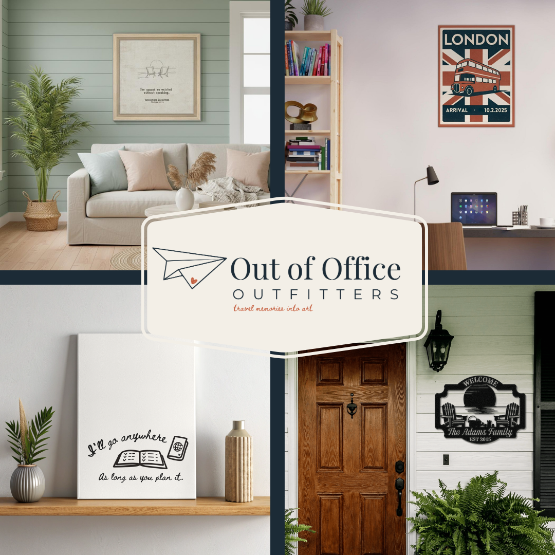 Coastal home Decor from Out of Office Outfitters