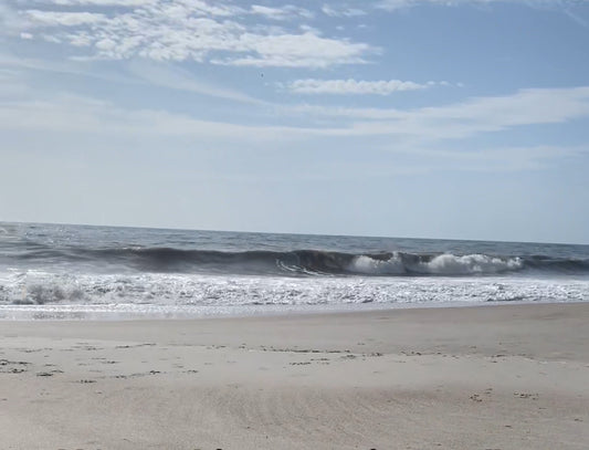 The constant change of the beach brings joy