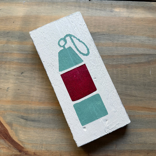 Buoy sign- SECRET SALE #89 Coastal home decor and inspiration for the beach lover, gifts from Anchoredsouldesigns