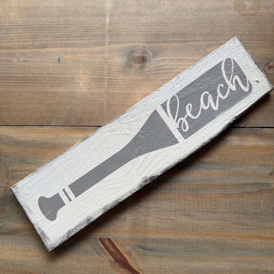 Beach Oar- SECRET SALE #118 Coastal home decor and inspiration for the beach lover, gifts from Anchoredsouldesigns