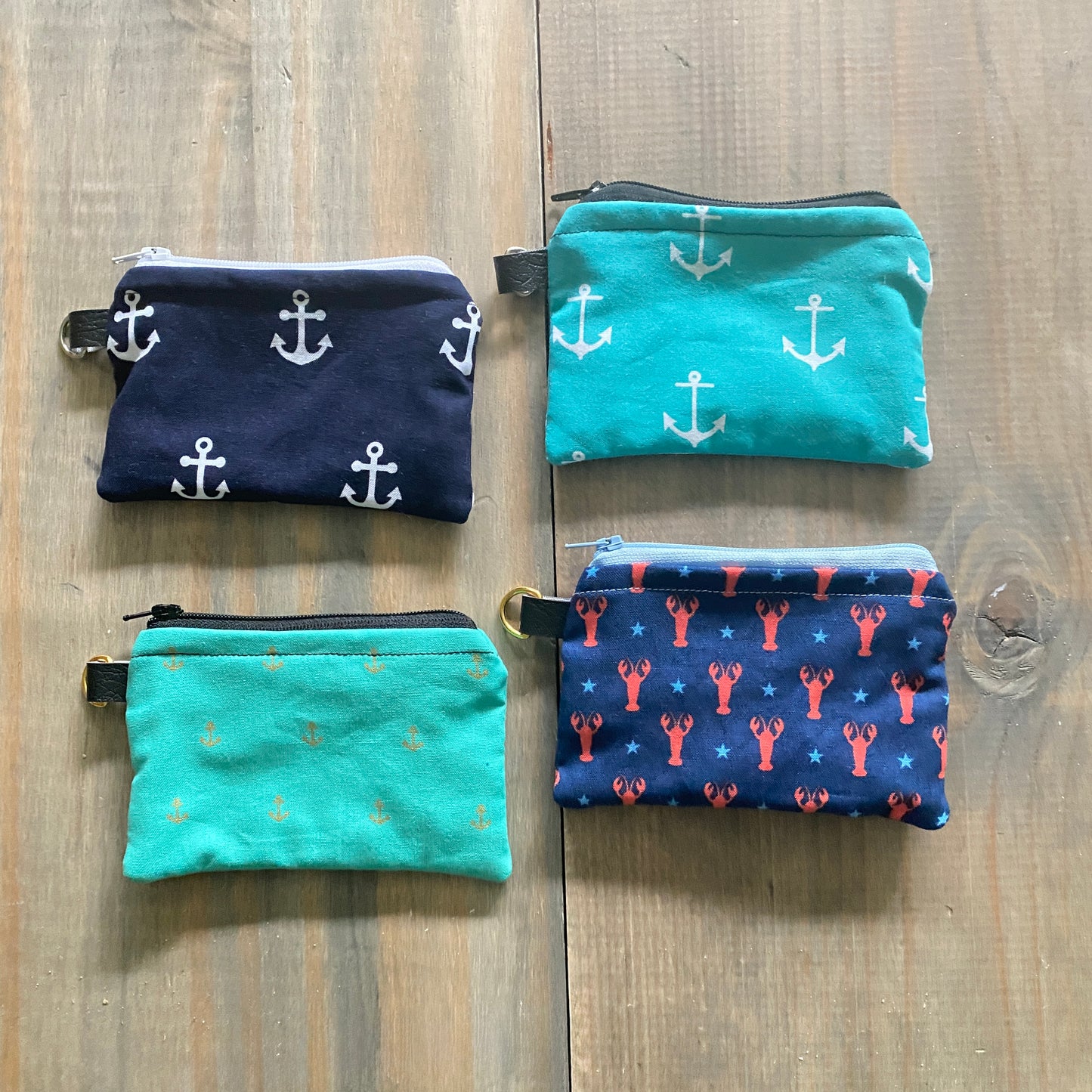 Navy Shell Bag, Beachcombing bag
