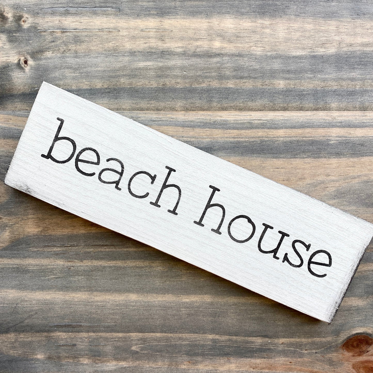 Small Beach House Sign