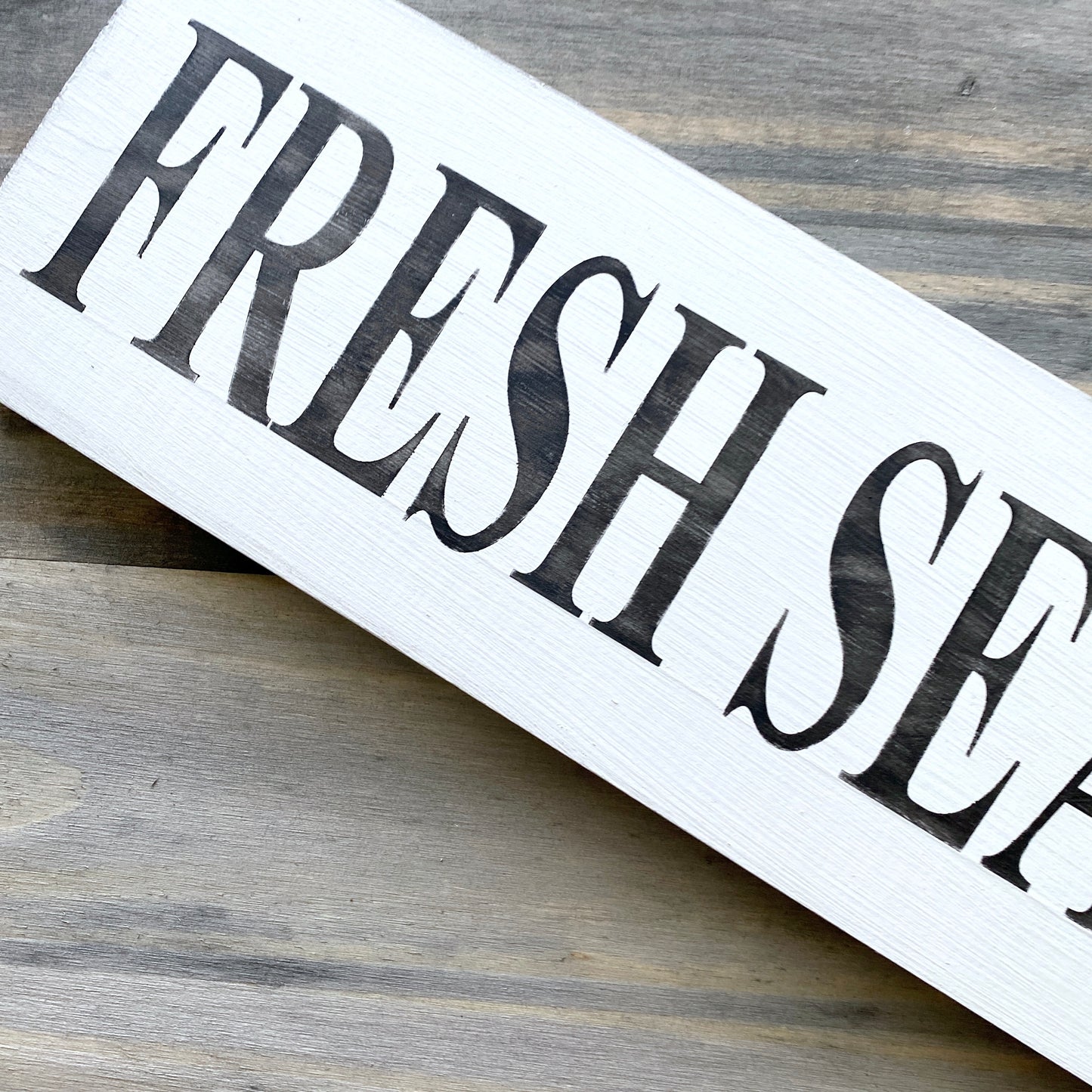 Fresh Seafood Sign