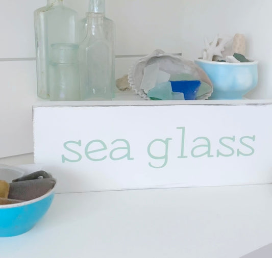 Sea Glass Sign