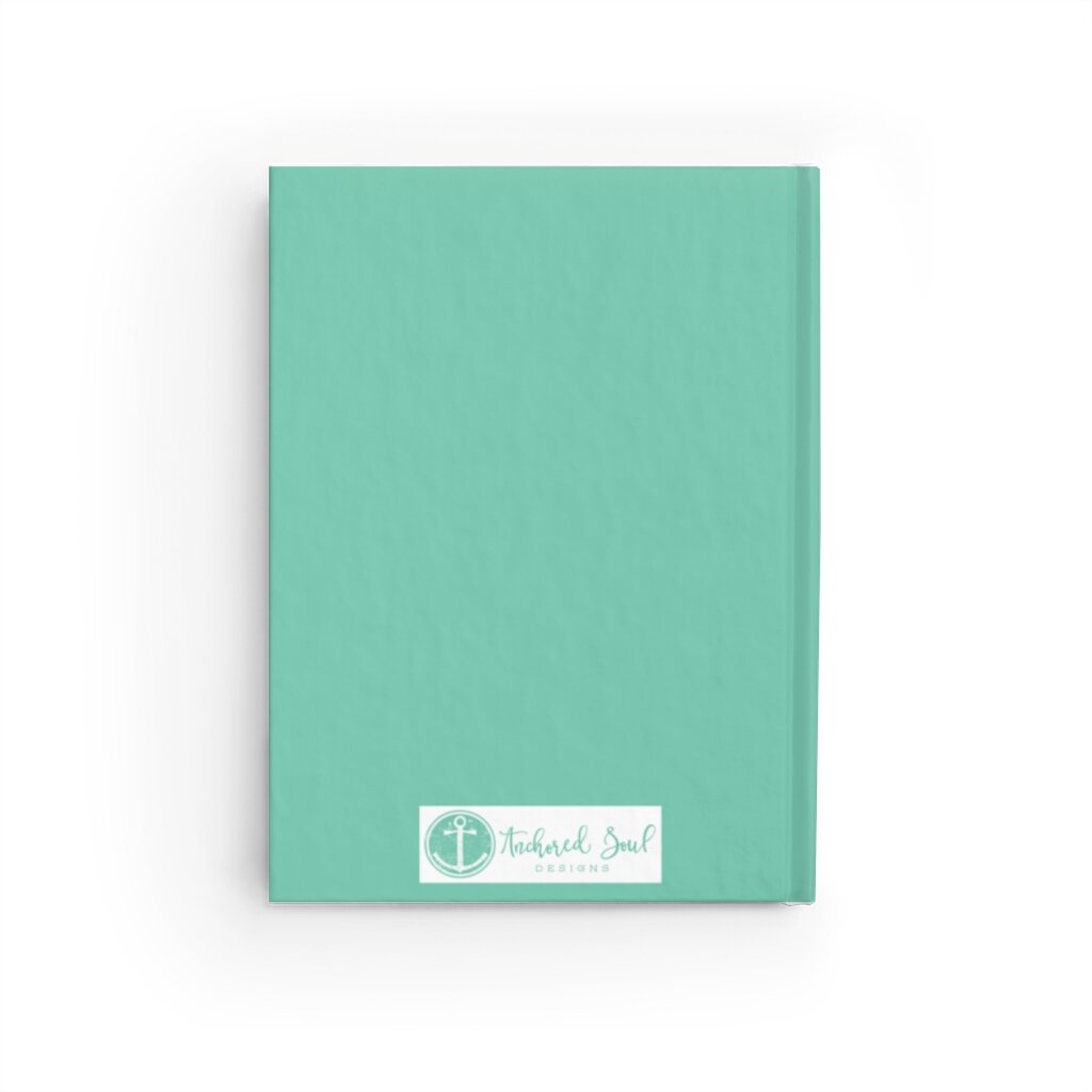 Aqua Beach Inspired Hardcover Journal