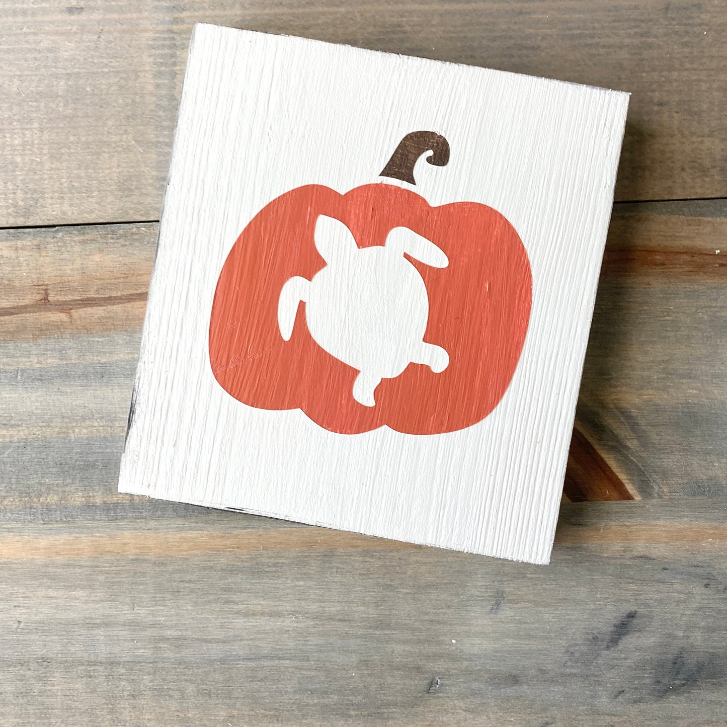 Sea turtle Pumpkin Sign in Orange, Coastal Fall Decor, Fall Beach Sign