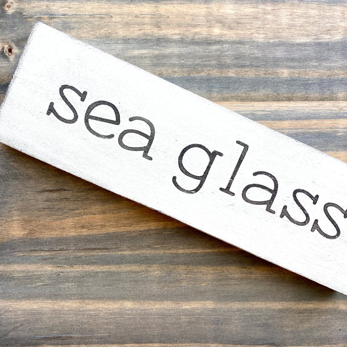 Sea Glass Sign