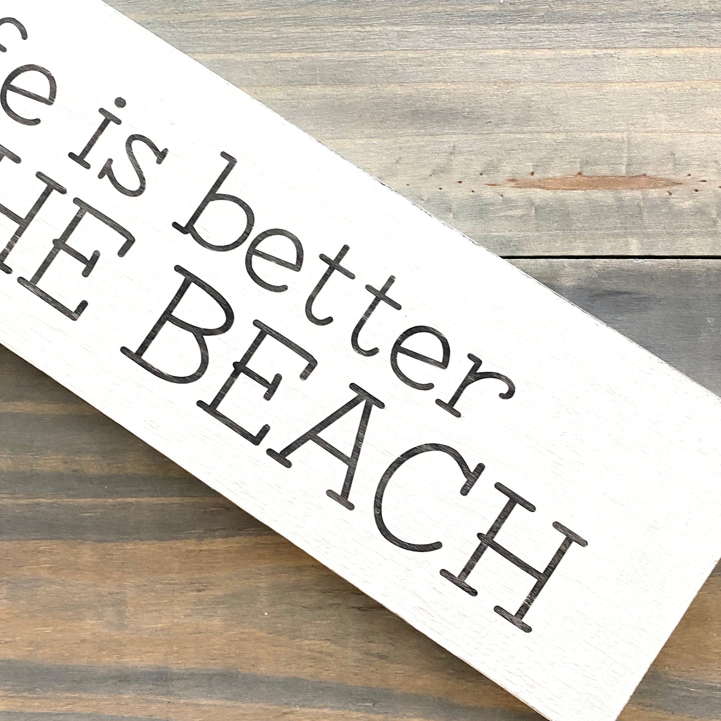 Life is Better at the Beach Sign