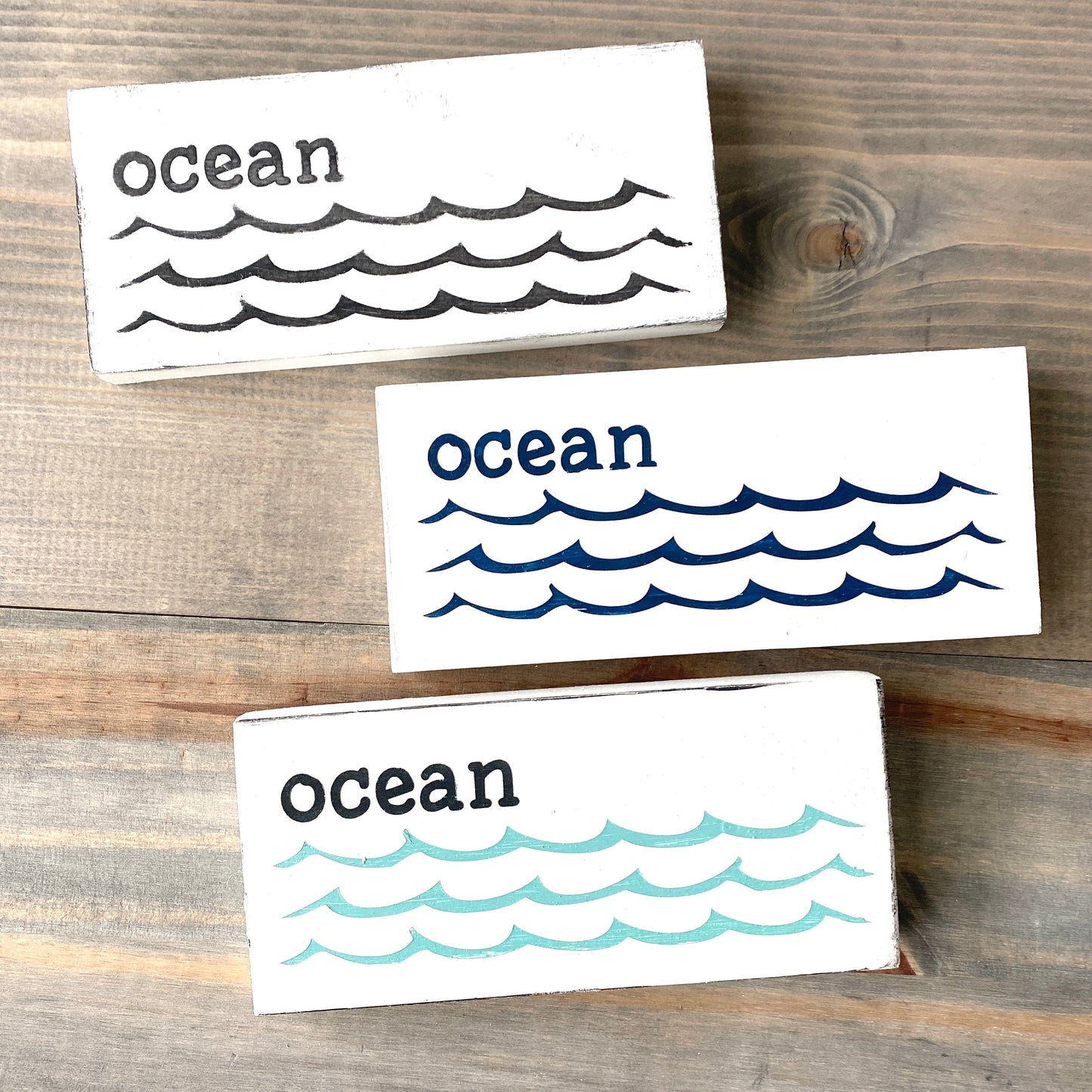 Ocean Waves Sign