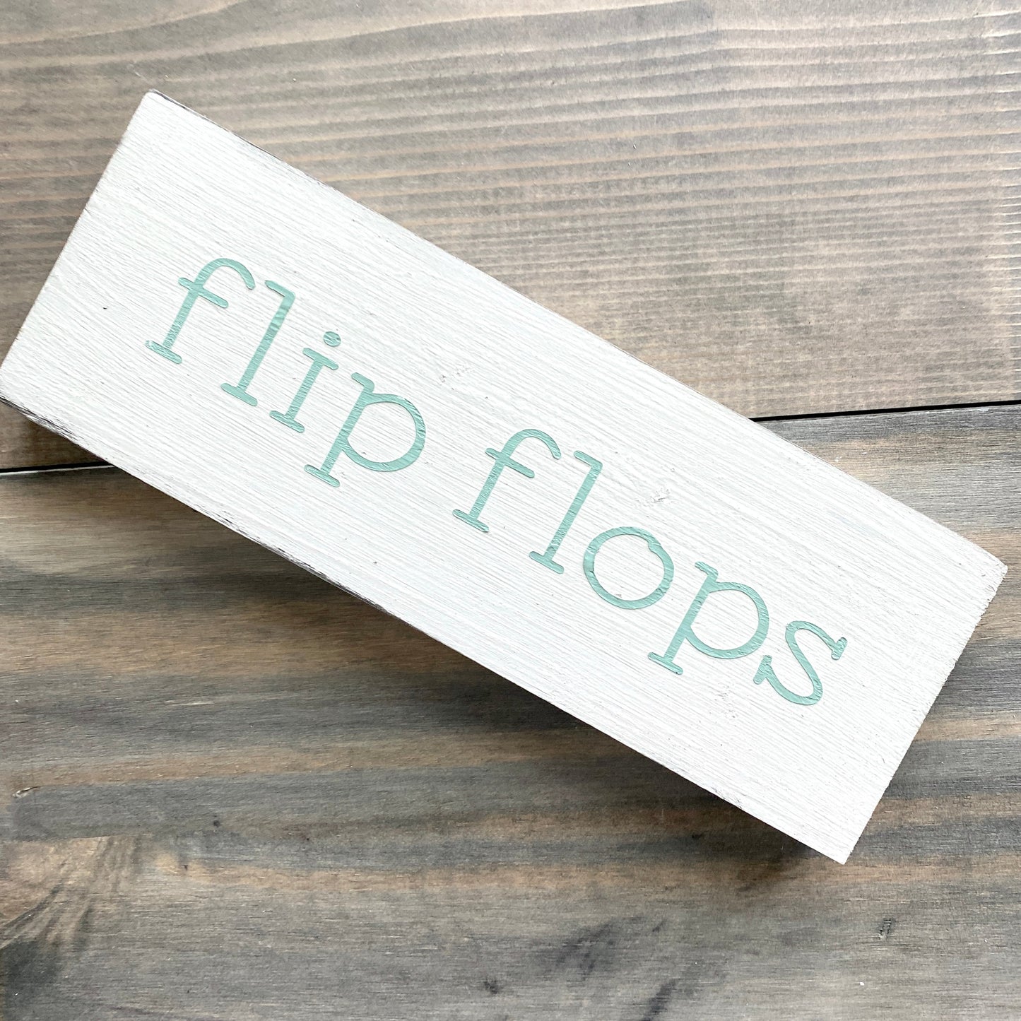 Flip Flop Word Sign