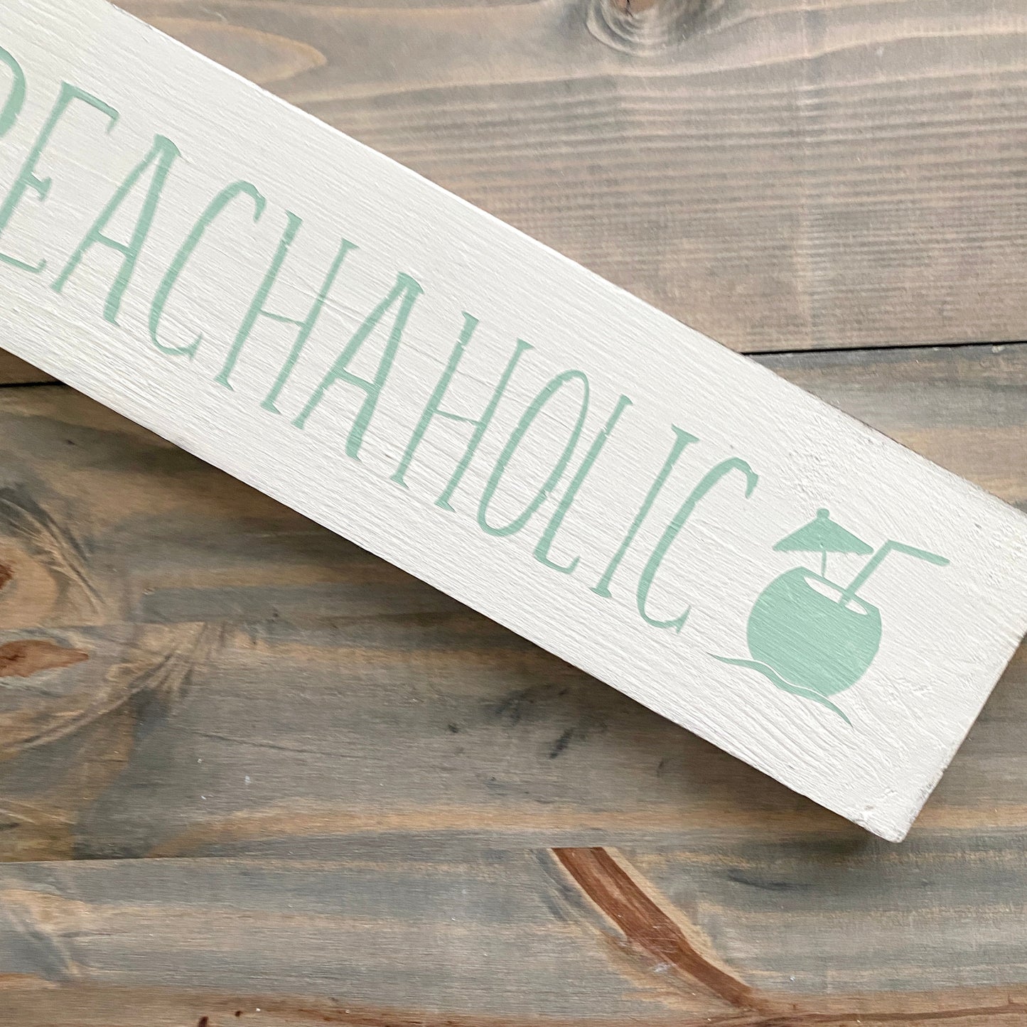 Beachaholic Sign